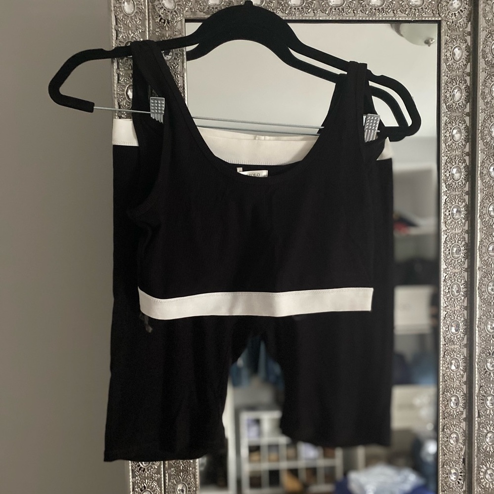 Fashion Nova “staying the night PJ short set”